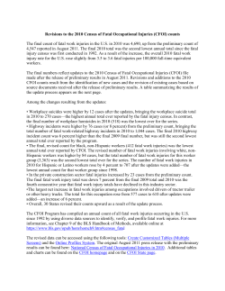 Cases added on the revised 2010 file