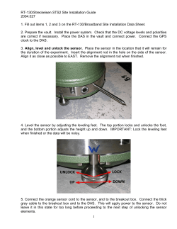 RT-130/Streckeisen STS2 Site Installation Guide