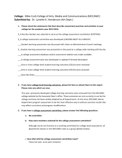 2013_14 AMC College Assessment Report