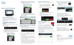 Cisco TelePresence Touch 12 Guide for TX Systems