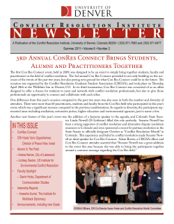 Summer 2011 Newsletter