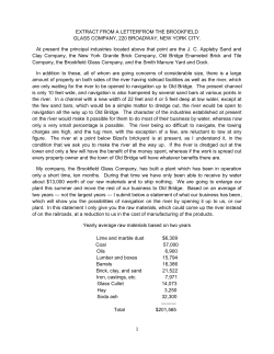 Extract from a letter from the Brookfield Glass Company