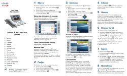 Inici r&Atilde;&nbsp;pid per a gerents del tel&Atilde;&uml;fon IP 9971 de Cisco Unified per a Cisco Unified Communications Manager 7.1(3) (SIP)