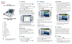 Inici r&Atilde;&nbsp;pid per a auxiliars administratius del tel&Atilde;&uml;fon IP 9951 i 8961 de Cisco Unified per a Cisco Unified Communications Manager 7.1(3) (SIP)