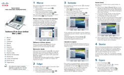Gu&Atilde;&shy;a de inicio r&Atilde;&iexcl;pido para auxiliares administrativos de los tel&Atilde;&copy;fonos IP 9951 y 8961 de Cisco Unified para Cisco Unified Communications Manager 7.1(3) (SIP)