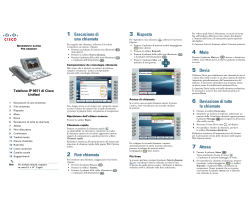 Guida di riferimento rapido per dirigenti del telefono IP 9971 di Cisco Unified per Cisco Unified Communications Manager 7.1(3) (SIP)