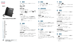 Cisco Unified IP Phone &aring;&iquest;&laquo;&eacute;&euro;&Yuml;&aring;&hellip;&yen;&eacute;&ndash;&euro; 6921