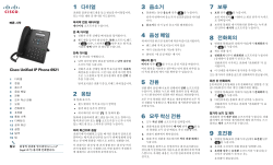 Cisco Unified IP Phone 6921 &euml;&sup1;&nbsp;&euml;&yen;&cedil; &igrave;&lsaquo;&oelig;&igrave;ž&lsquo;