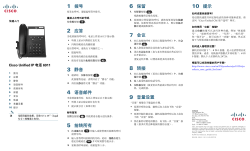 Cisco Unified IP ?? 6911 ???????? Cisco Unified Communications Manager 8.0?(SCCP)