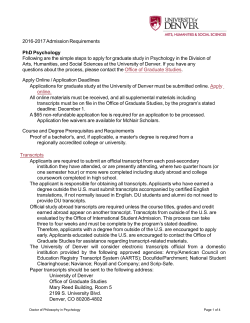 Application&nbsp;Requirements