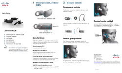 INICIO R&Atilde;�PIDO Jawbone ICON