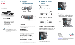 KURZREFERENZ Jawbone ICON