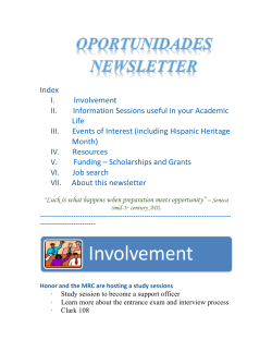 September 12th Newsletter