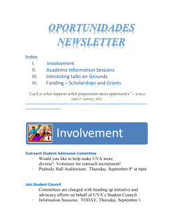 September 1st Newsletter
