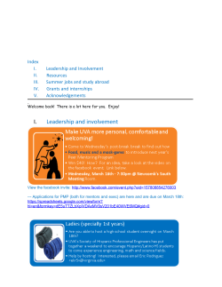 March 31st Newsletter