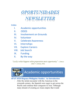April 26th Newsletter