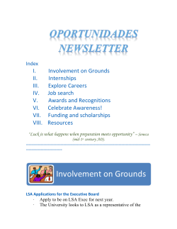 March 30th Newsletter