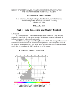 RVIB Nathaniel B. Palmer Cruise 10/3 Documentation (.pdf)