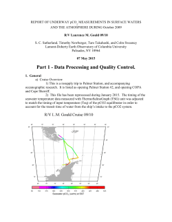 ARSV Laurence M. Gould Cruise 09/10 Documentation (.pdf)