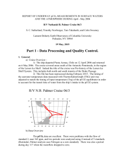 RVIB N. B. Palmer Cruise 06/3 Documentation (.pdf)