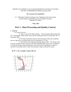 R/V L. M. Gould Cruise 06/14 Documentation (.pdf)