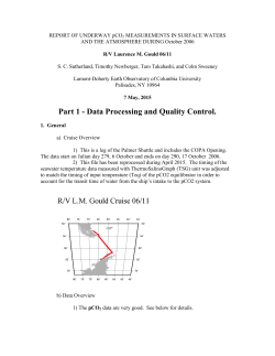 R/V L. M. Gould Cruise 06/11 Documentation (.pdf)