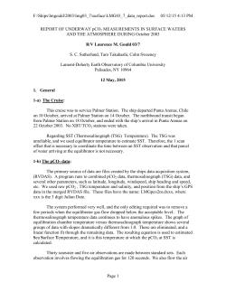 L. M. Gould Cruise 03/7 Documentation (.pdf)
