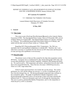 L. M. Gould Cruise 03/1 Documentation (.pdf)