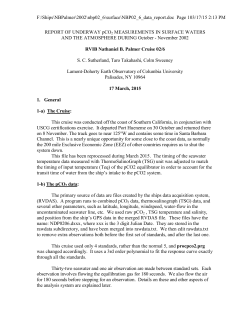 N.B. Palmer Cruise 02/6 Documentation (pdf)