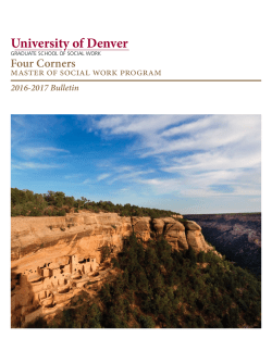 Four Corners Bulletin