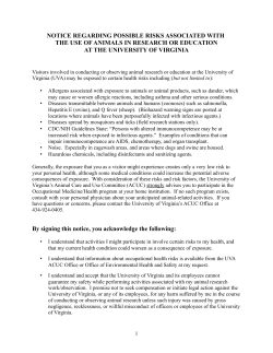 Download the Risk Acknowledgement Form