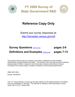 Survey Questionnaire