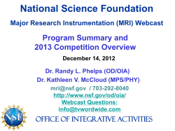 QEM MRI Workshop Presentation (November 2, 2012)