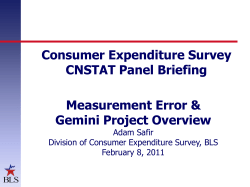 Measurement Error & Gemini Project Overview