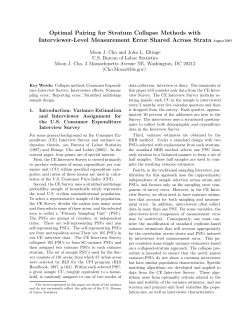 Optimal Pairing for Stratum Collapse Methods with Interviewer-Level Measurement Error Shared Across Strata
