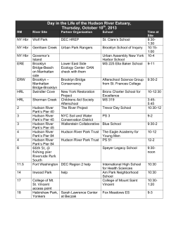 Sites & Participating Groups