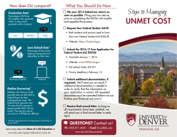 Managing Unmet Cost Brochure