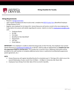 Hiring checklist for&nbsp;faculty