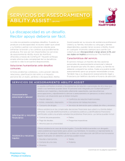 Ability Assist Counseling Services - Spanish Version