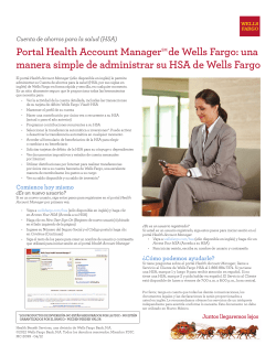 Health Account Manager - Spanish Version