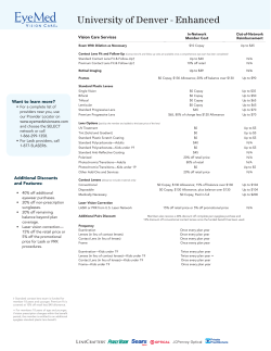 EyeMed Enhanced Plan