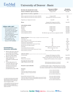 EyeMed Base Plan - Spanish Version
