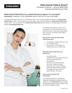 Delta Patient Direct Plan