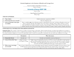 HSA-Qualified CDHP HMO