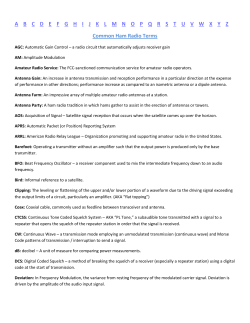 HamRadioSchool.com list of Common Ham Radio Terms