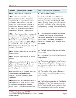 Unit 6: Local and State Government