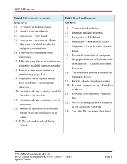 Unit 5: Growth and Expansion