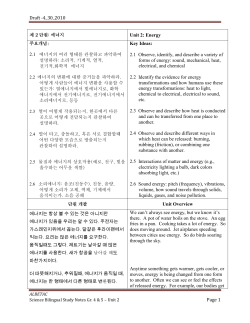 Unit 2: Energy