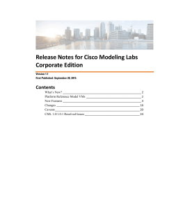CML-1-1-Release-Notes