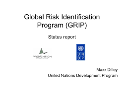 GRIP Status Report (M. Dilley)